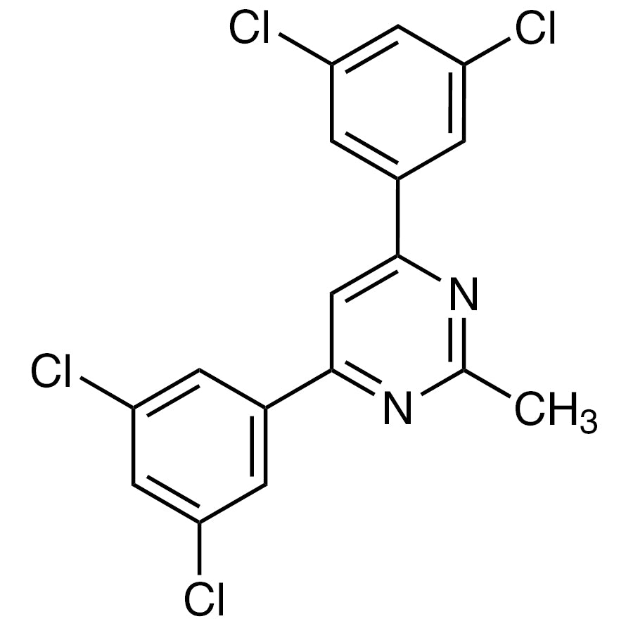 TCI B6194-1G 1030380-50-7 4,6-Bis(3,5-dichlorophenyl)-2-methylpyrimidine