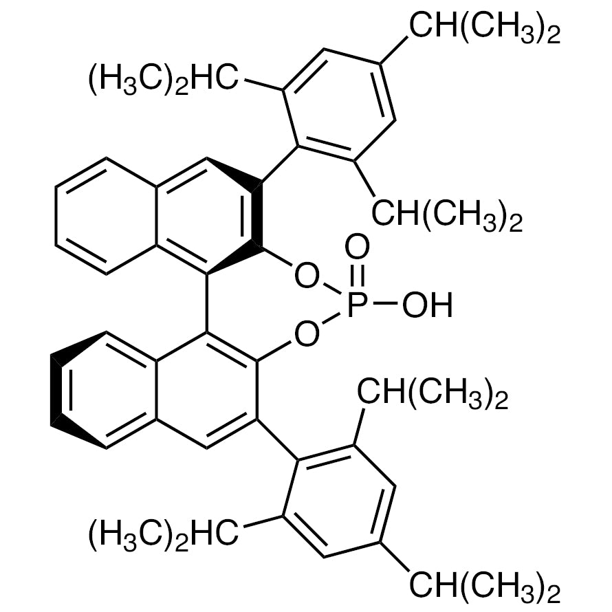 TCI B6250 791616-63-2 (R)-3,3'-Bis(2,4,6-triisopropylphenyl)-1,1'-binaftil-2,2'-diil Hidrogenfosfat