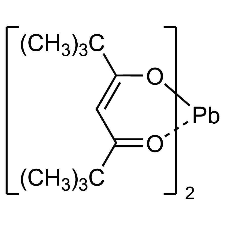 TCI B6371 21319-43-7 Bis(2,2,6,6-tetramethyl-3,5-heptanedionato)lead(II)