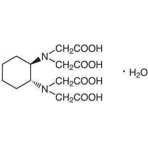 TCI C0473 125572-95-4 Asam trans-1,2-Sikloheksanadiaminatetraasetat Monohidrat