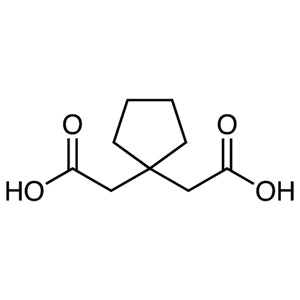 TCI C0838 16713-66-9 Asam 1,1-Siklopentanadiasetat