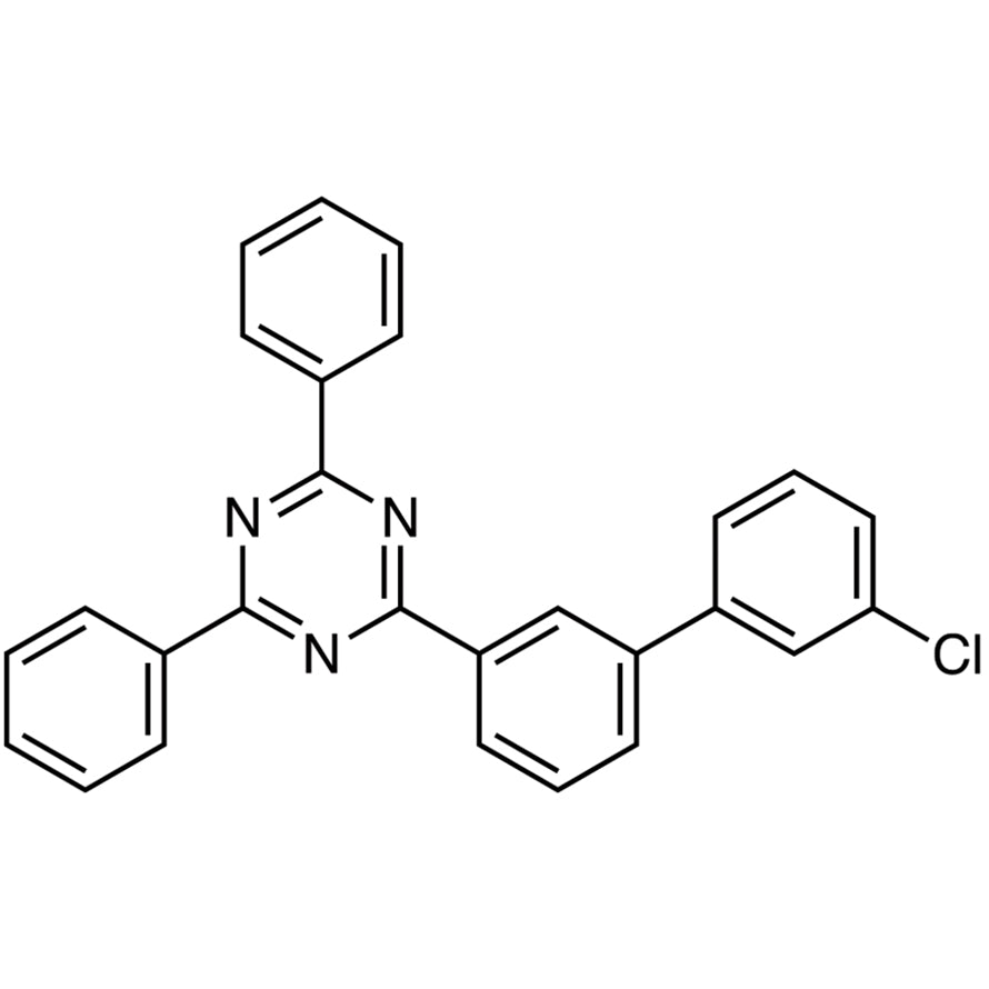 TCI C3162 1443049-83-9 2-(3'-Chlorobiphenyl-3-yl)-4,6-diphenyl-1,3,5-triazine