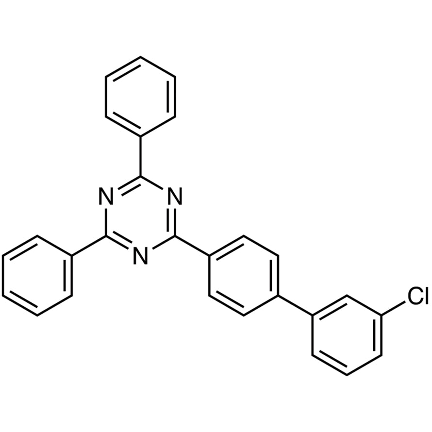 TCI C3163 1443049-84-0 2-(3'-Klorobifenil-4-il)-4,6-difenil-1,3,5-triazina