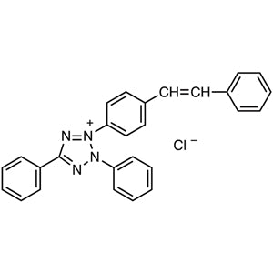 2,5-Diphenyl-3-(4-styrylphenyl)tetrazolium Chloride (CAS 24387-36-8) - TCI D0915 - AMI Scientific