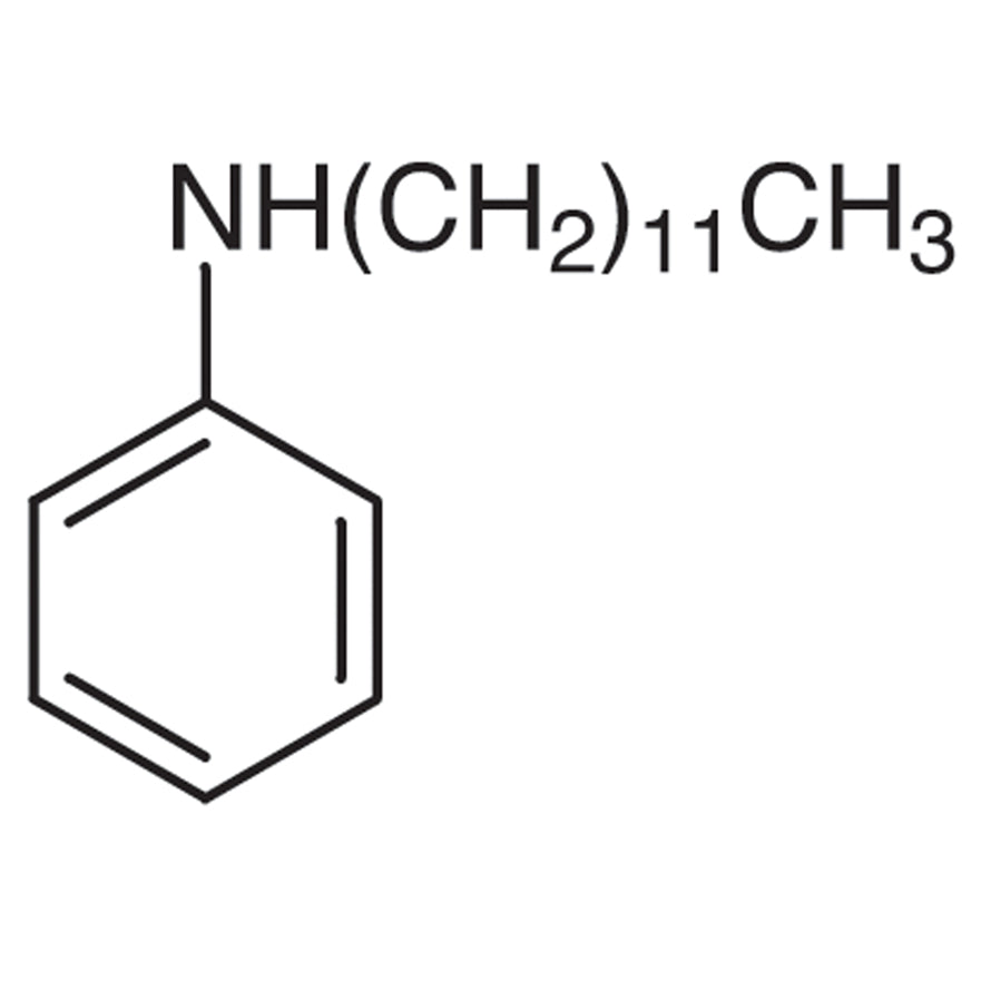 TCI D0987 3007-74-7 N-Dodecylaniline — struktur kimia