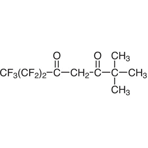TCI D1729 17587-22-3 2,2-Dimetil-6,6,7,7,8,8,8-heptafluoro-3,5-oktanadion