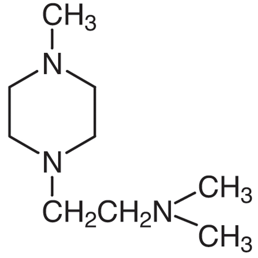 TCI D1766 104-19-8 1-(2-Dimetilaminoetil)-4-metilpiperazin