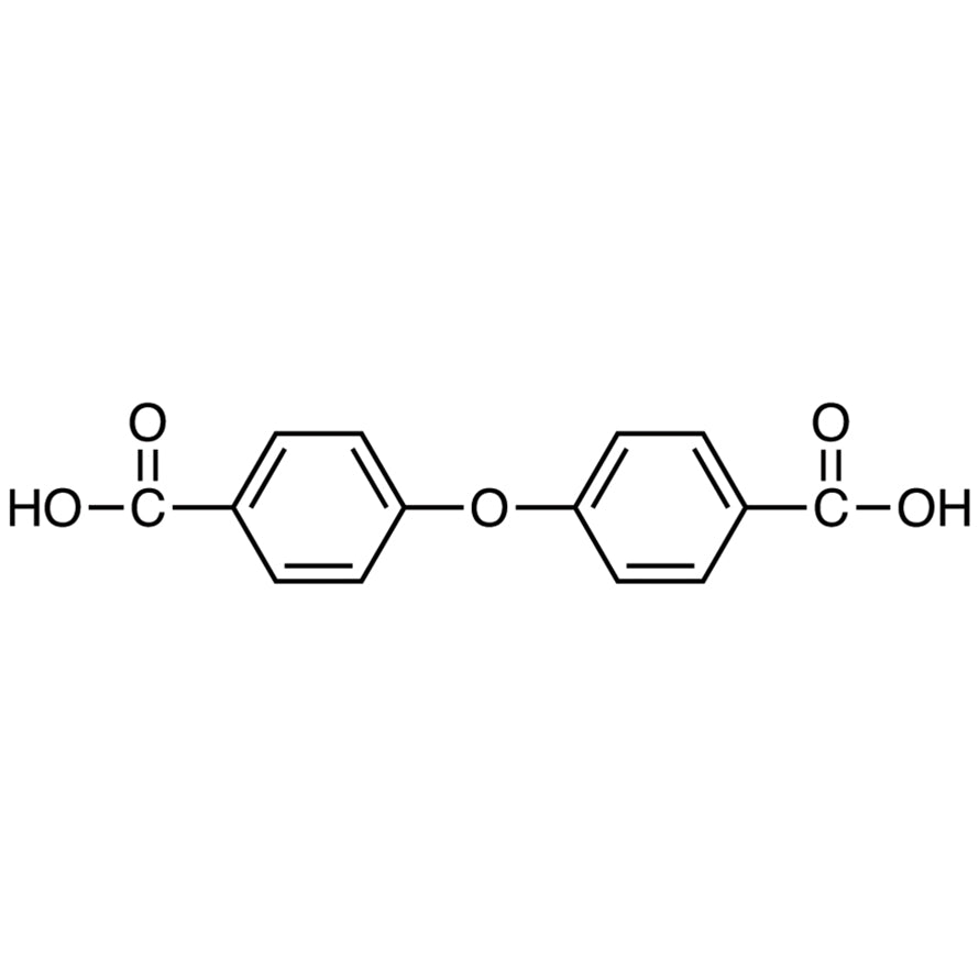 TCI D2115 2215-89-6 4,4'-Dicarboxydiphenyl Ether — struktur kimia