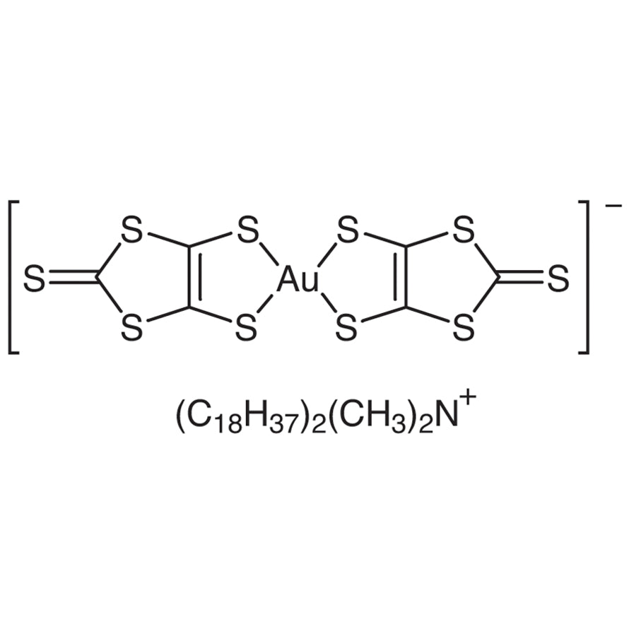 TCI D2134 120141-26-6 Dioctadecyldimethylammonium Bis(1,3-dithiole-2-thione-4,5-dithiolato)aurate(III)