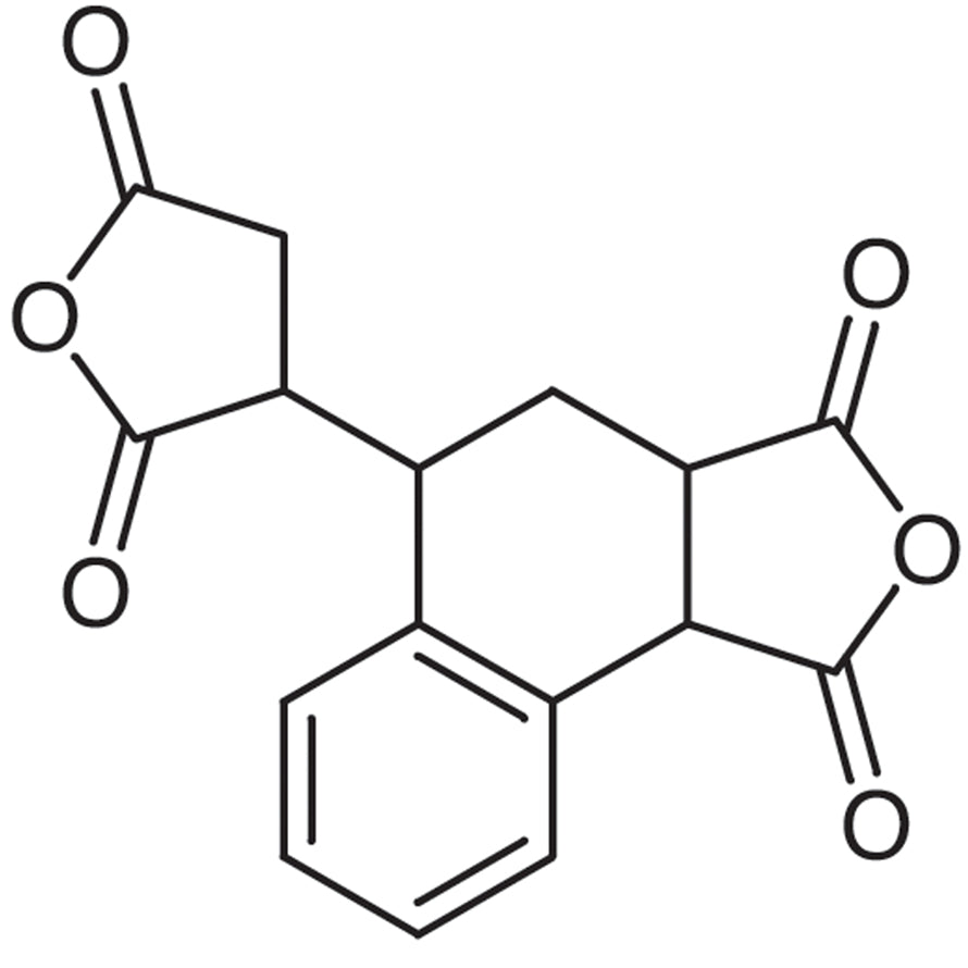 TCI D2192 13912-65-7 4-(2,5-Dioksotetrahidrofuran-3-il)-1,2,3,4-tetrahidronaftalena-1,2-dikarboksilat Anhidrida