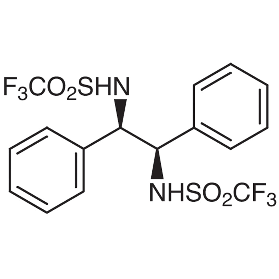 TCI D2520 121788-73-6 (R,R)-N,N'-Bis(trifluoromethanesulfonyl)-1,2-diphenylethylenediamine