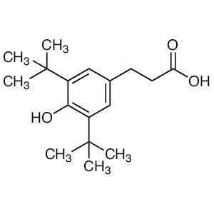 TCI D3452 20170-32-5 3-(3,5-Di-tert-butyl-4-hydroxyphenyl)propionic Acid