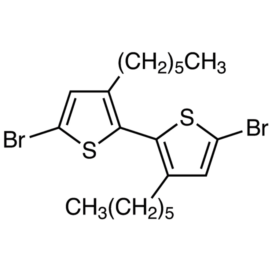 TCI D4183 170702-05-3 5,5'-Dibromo-3,3'-diheksil-2,2'-bitiofen