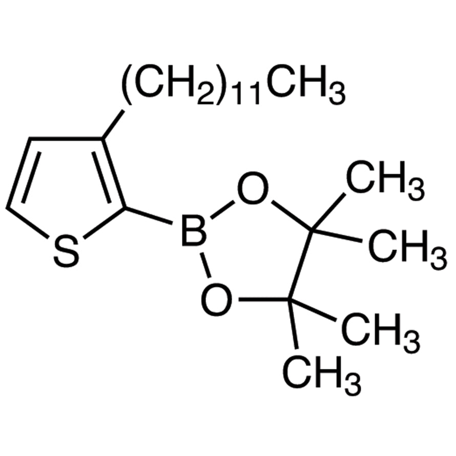 TCI D4290 960524-18-9 3-Dodecyl-2-(4,4,5,5-tetramethyl-1,3,2-dioxaborolan-2-yl)tiofen
