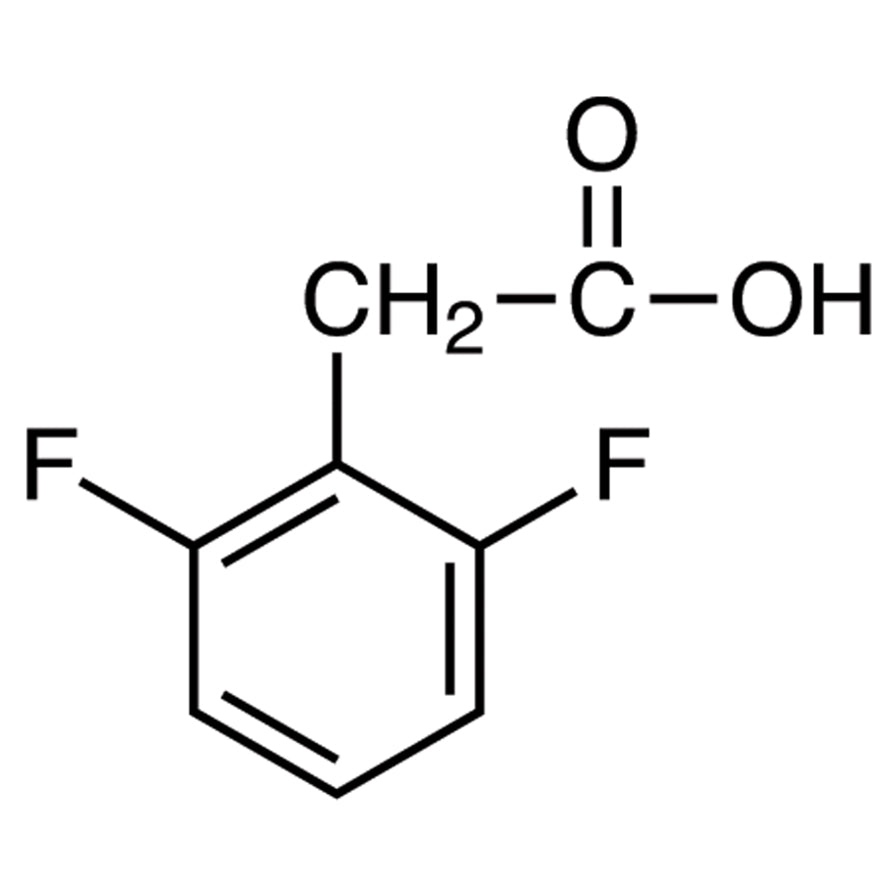 TCI D4322 85068-28-6 Asam 2,6-Difluorofenilasetat