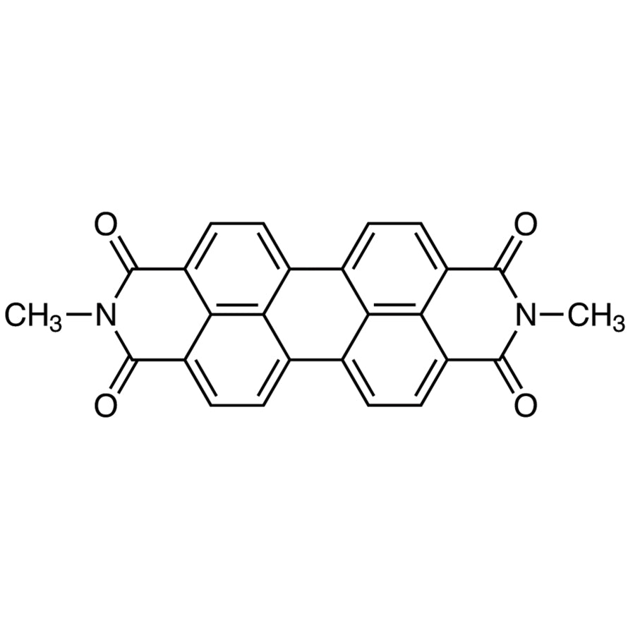 TCI D4429 5521-31-3 N,N'-Dimetil-3,4,9,10-perilenatetrakarboksilat Diimida