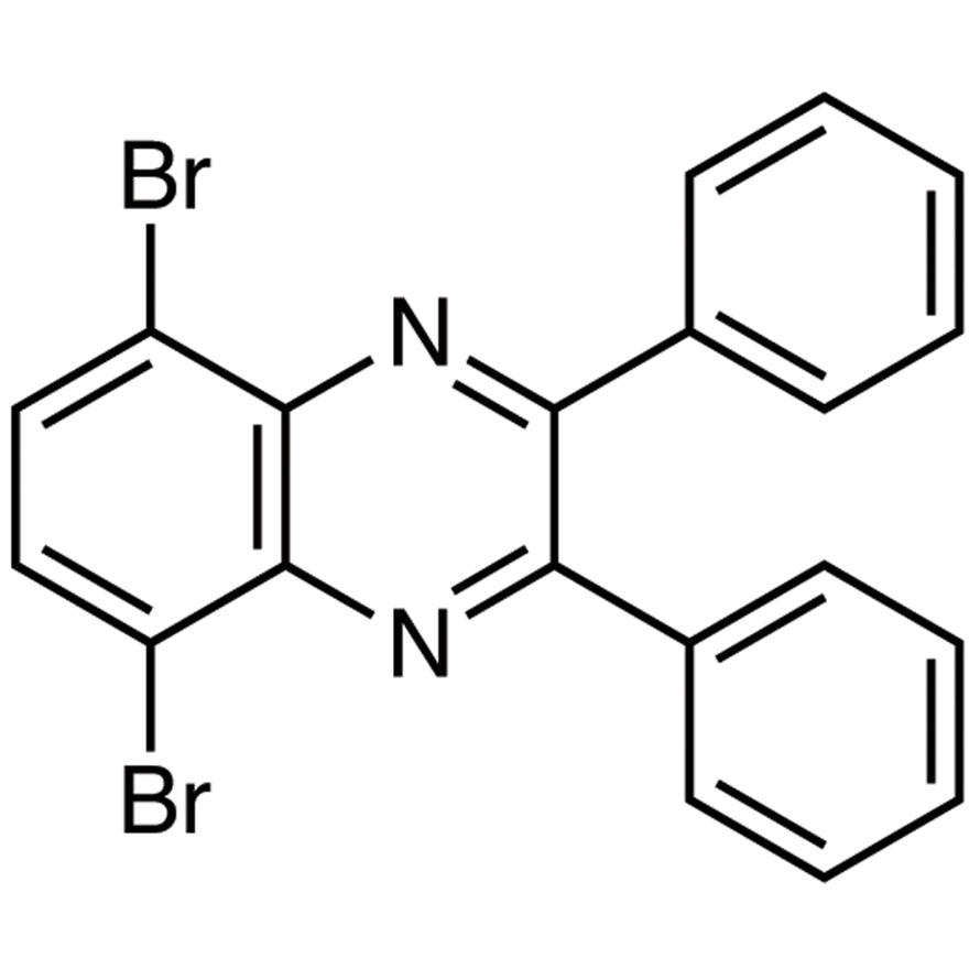 5,8-Dibromo-2,3-diphenylquinoxaline (CAS 94544-77-1) - TCI D4461 - AMI Scientific