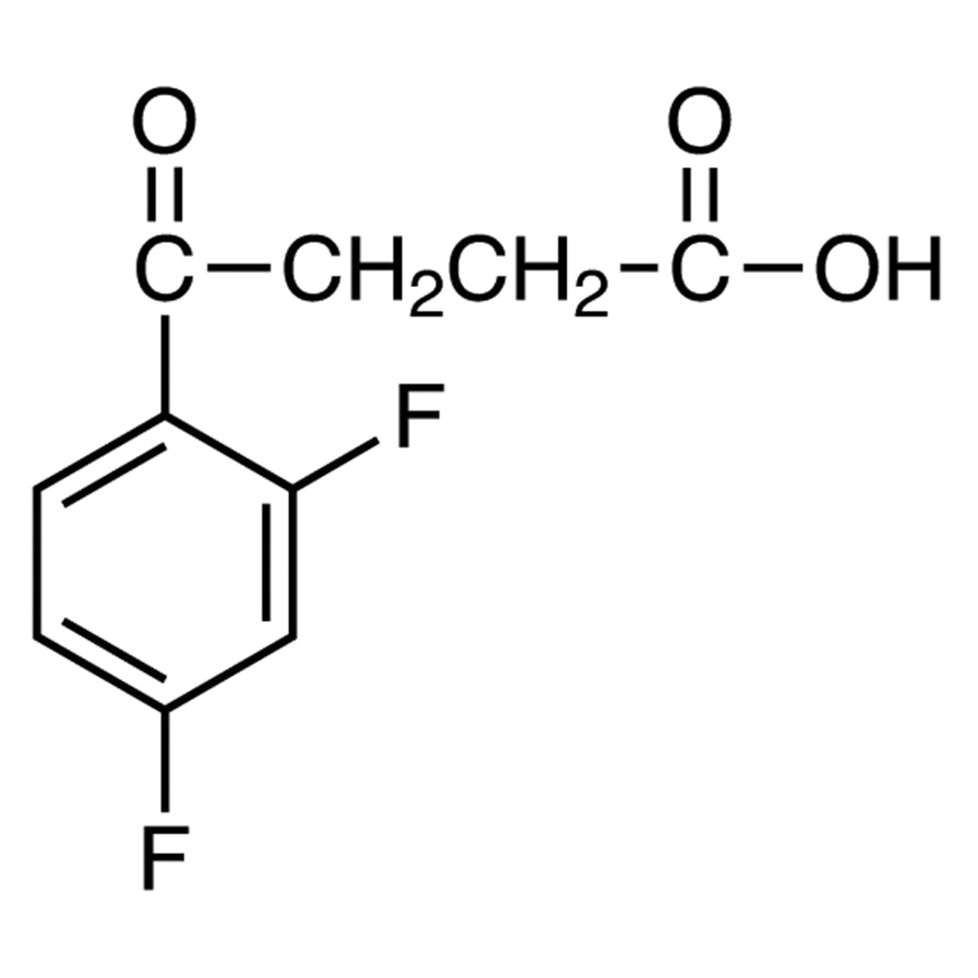 TCI D4585 110931-77-6 Asam 3-(2,4-Difluorobenzoil)propionat