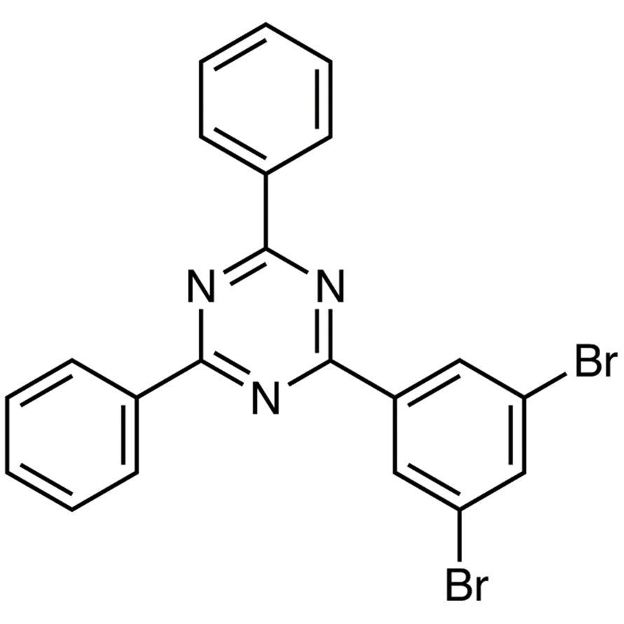 TCI D4902 1073062-59-5 2-(3,5-Dibromophenyl)-4,6-diphenyl-1,3,5-triazine