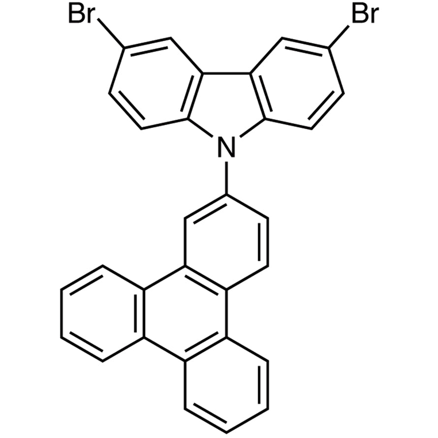 3,6-Dibromo-9-(triphenylen-2-yl)carbazole (CAS 1351870-16-0) - TCI D4910 - AMI Scientific