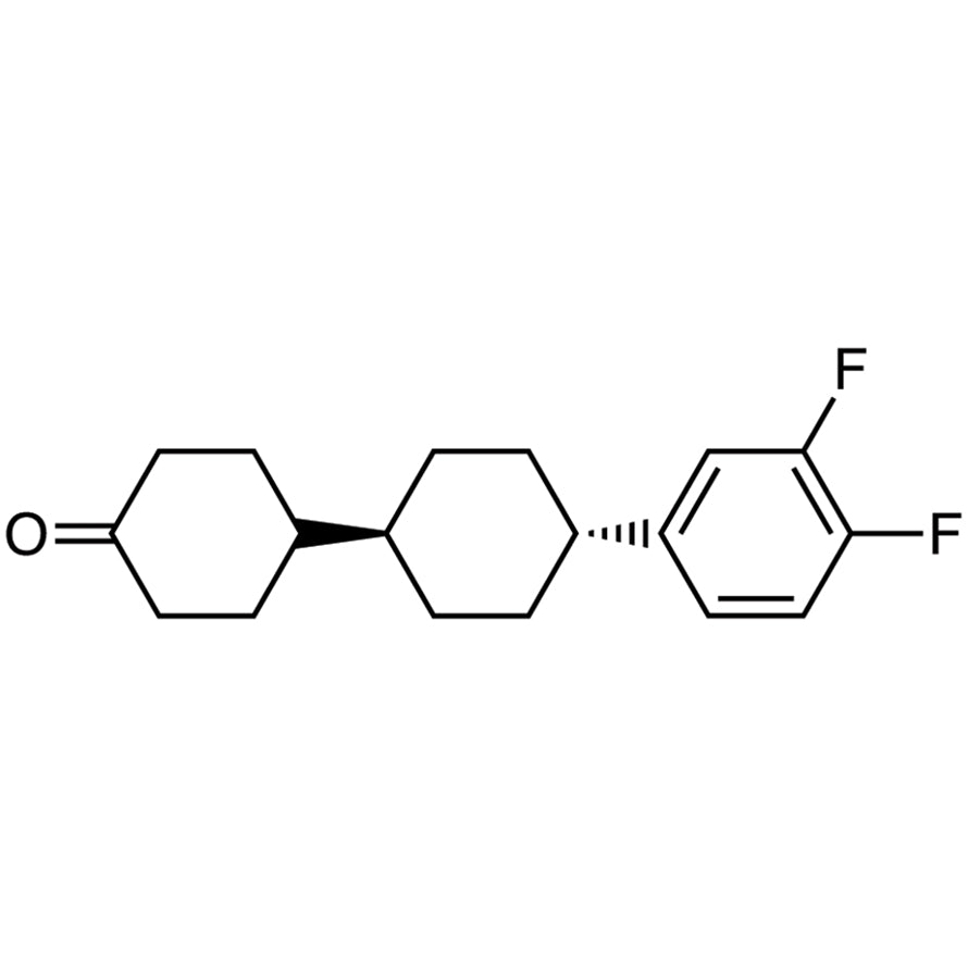TCI D4911 147622-85-3 trans-4'-(3,4-Difluorophenyl)bisikloheksil-4-on