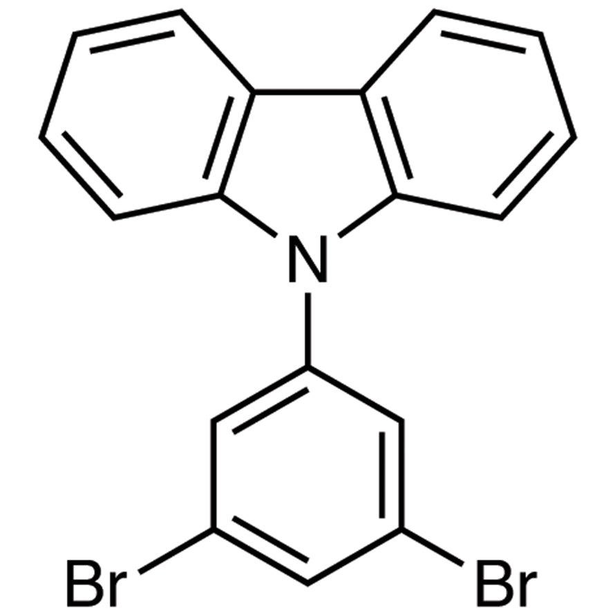 9-(3,5-Dibromophenyl)carbazole (CAS 750573-26-3) - TCI D4978 - AMI Scientific