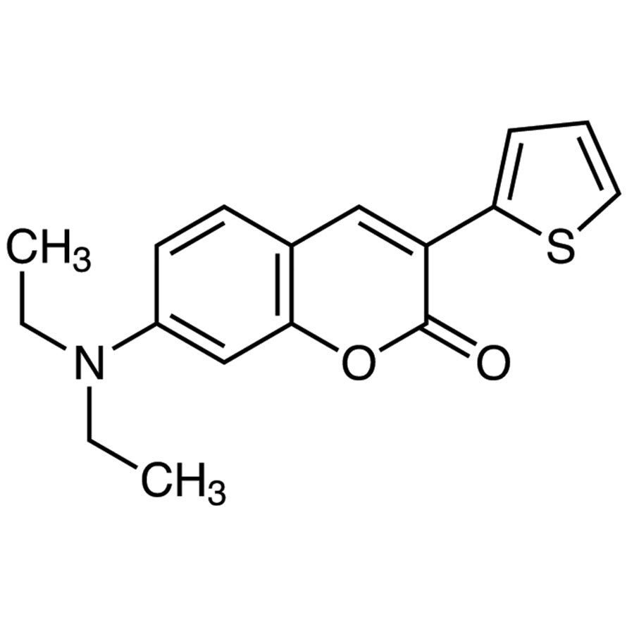 TCI D5007 117850-52-9 7-(Diethylamino)-3-(2-thienyl)coumarin