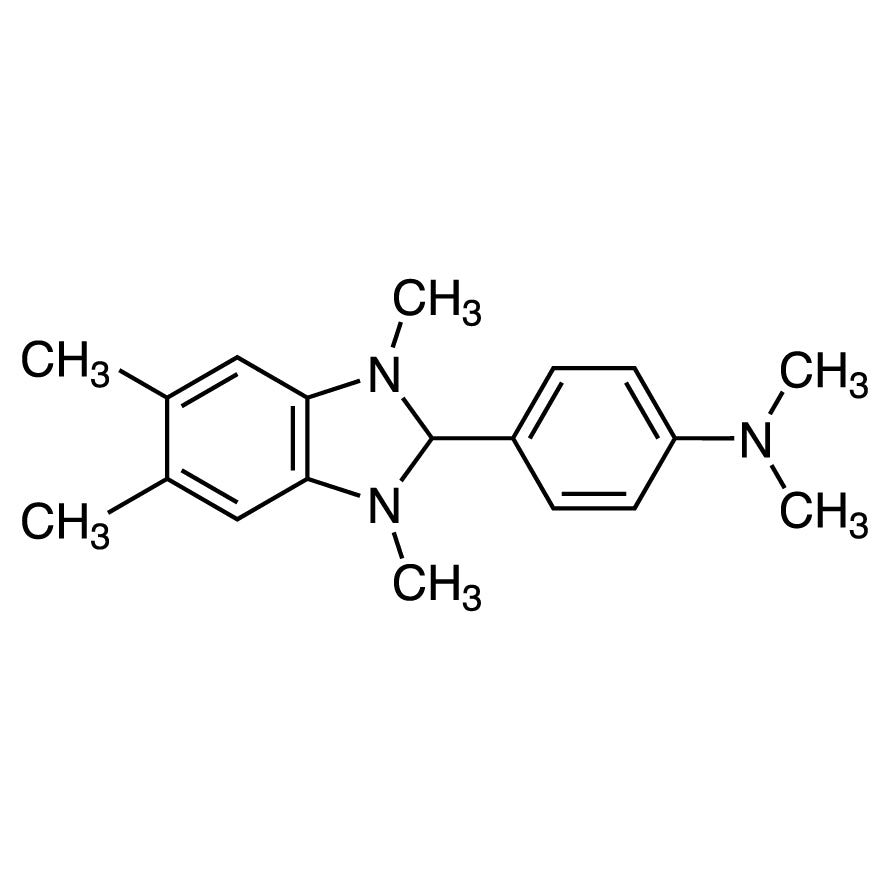 N,N-Dimethyl-4-(1,3,5,6-tetramethyl-2,3-dihydro-1H-benzimidazol-2-yl)aniline (CAS 2376423-07-1) - TCI D6194 - AMI Scientific