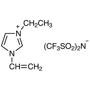 TCI E1280 319476-28-3 3-Ethyl-1-vinylimidazolium Bis(trifluoromethanesulfonyl)imide