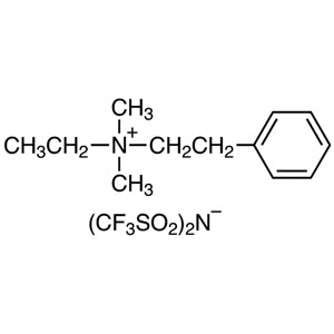 TCI E1283 1804970-28-2 Etil(dimetil)(2-feniletil)amonium Bis(trifluorometilsulfonil)imida