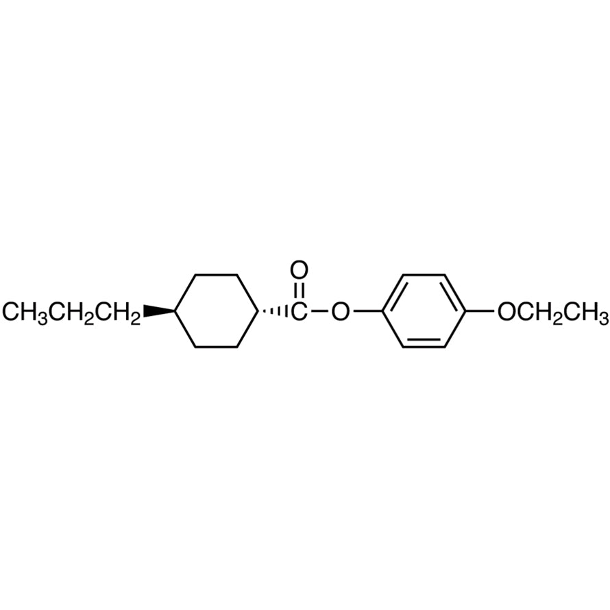 TCI E1395 67589-39-3 4-Ethoxyphenyl trans-4-Propylcyclohexanecarboxylate