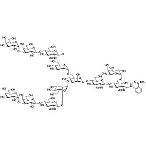 TCI G0575-1VIAL Gal alpha(1-3) core 6-Fucosylated N-Glycan 2AB (500pmol/vial)