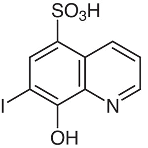 TCI H0254 547-91-1 Asam 8-Hidroksi-7-iodokuinolin-5-sulfonat