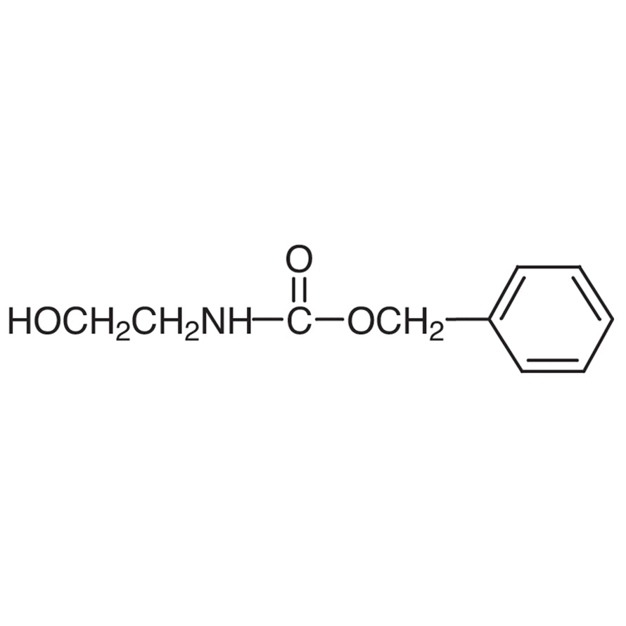TCI H0793 77987-49-6 2-(Benzyloxycarbonylamino)-1-ethanol — struktur kimia