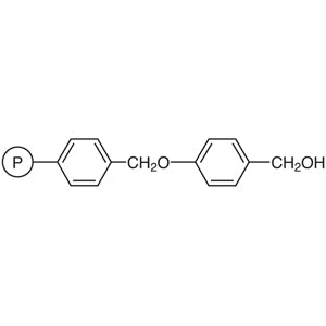 TCI H0986 Resin Polystyrene 4-(Hidroksimetil)fenoksimetil tersambung silang dengan 1% DVB (200-400mesh) (0.5-1.0mmol/g)