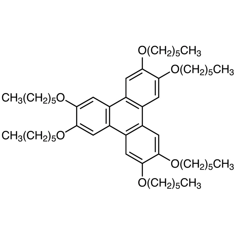 TCI H1449 70351-86-9 2,3,6,7,10,11-Heksakis(heksiloksi)trifenilena