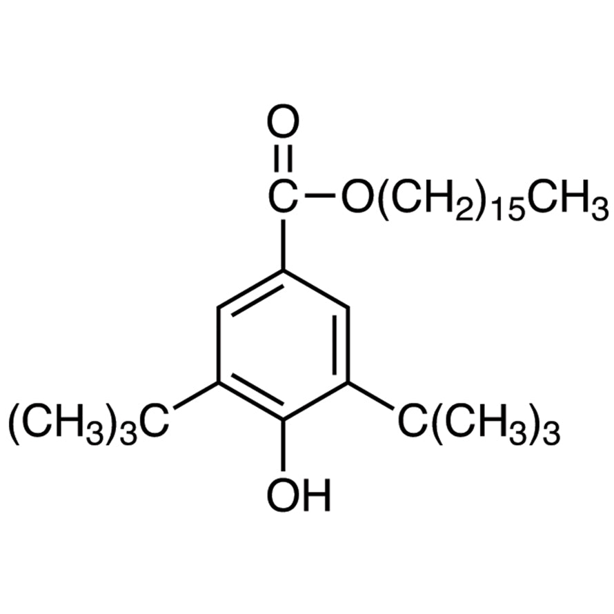 TCI H1709 67845-93-6 Heksadesil 3,5-Di-tert-butil-4-hidroksibenzoat