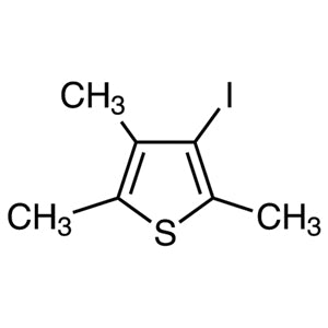 TCI I0445-1G 60813-84-5 3-Iodo-2,4,5-trimethylthiophene (stabilized with Copper chip)