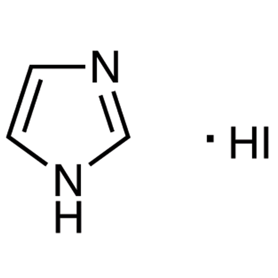 TCI I0970 68007-08-9 Imidazole Hydroiodide (Low water content) — struktur kimia