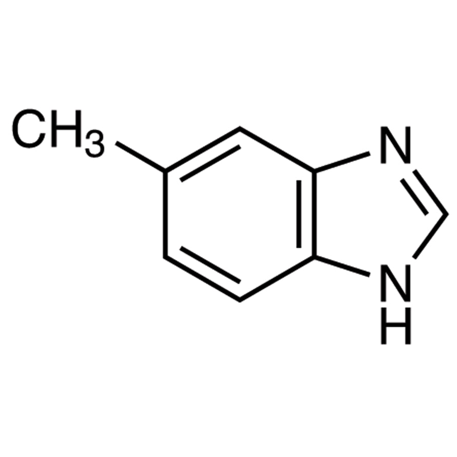 TCI M1321 614-97-1 5-Methylbenzimidazole — struktur kimia