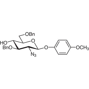 TCI M1617 1272755-25-5 4-Methoxyphenyl 2-Azido-3,6-di-O-benzyl-2-deoxy-beta-D-glucopyranoside