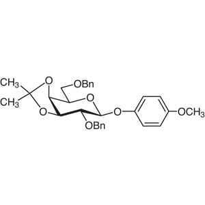 TCI M1633 159922-68-6 4-Methoxyphenyl 2,6-Di-O-benzyl-3,4-O-isopropylidene-beta-D-galactopyranoside