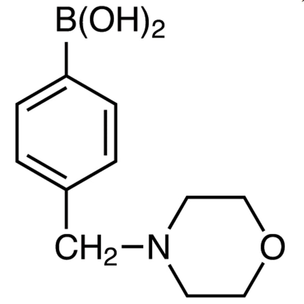 TCI M3128 279262-23-6 Asam 4-(Morfolinometil)fenilboronat (mengandung sejumlah anhidrida bervariasi)