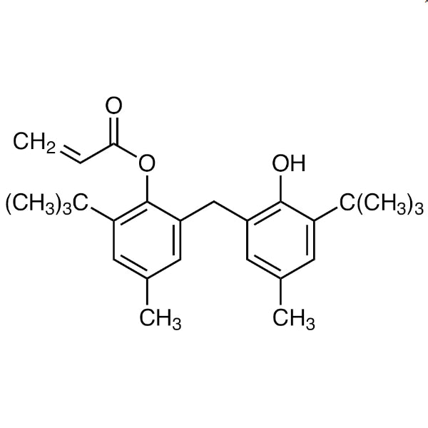 TCI M3302 61167-58-6 2-tert-Butil-6-(3-tert-butil-2-hidroksi-5-metilbenzil)-4-metilfenil Akrilat