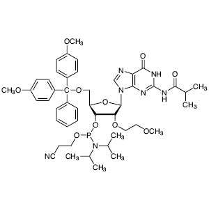 TCI M3371 251647-55-9 DMT-2'-O-MOE-rG(Ib) Phosphoramidite