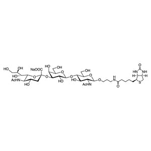 TCI N1278 Neu5Ac alpha(2-3)Gal beta(1-4)GlcNAc-beta-propylamido-biotin