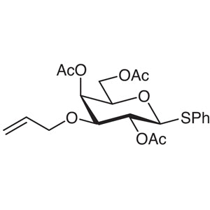 TCI P1680 1820572-28-8 Phenyl 2,4,6-Tri-O-acetyl-3-O-allyl-1-thio-beta-D-galactopyranoside