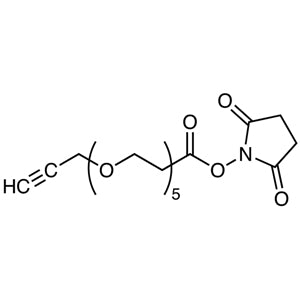 TCI P2283 1393330-40-9 Propargyl-PEG5-NHS Ester