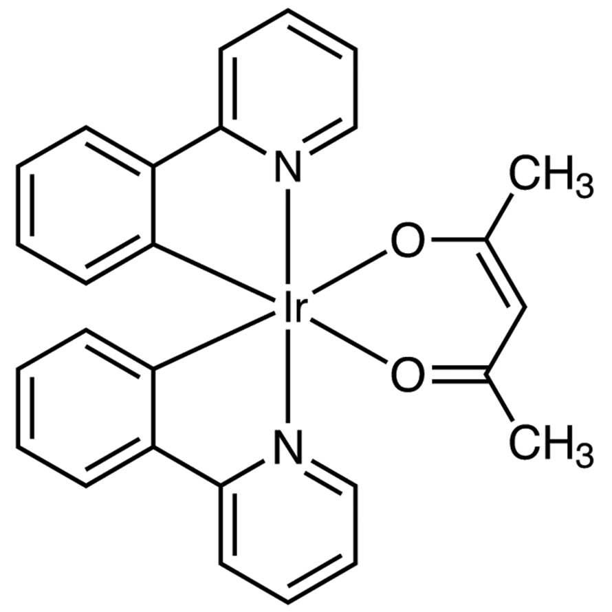 TCI P2637 337526-85-9 (2,4-Pentanedionato)bis(2-phenylpyridine)iridium(III)