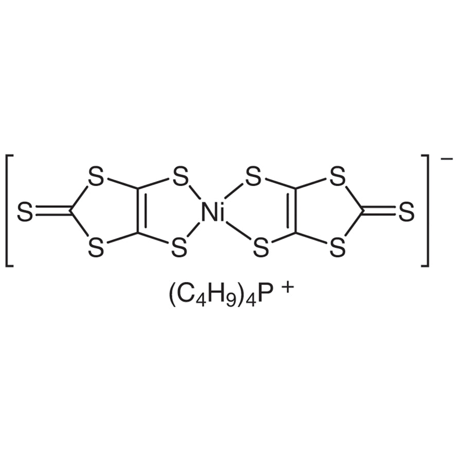 TCI T1416 105029-70-7 Tetrabutylphosphonium Bis(1,3-dithiole-2-thione-4,5-dithiolato)nickel(III) Complex